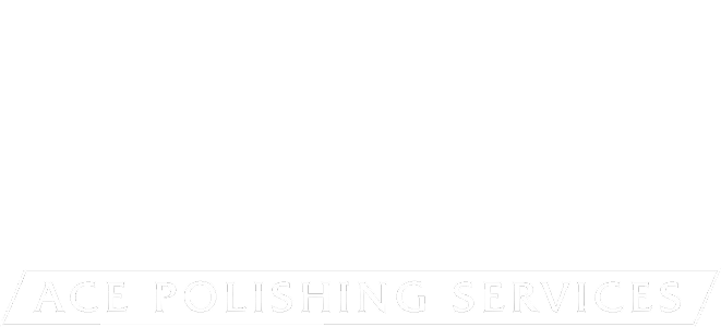 Ace Polishing Services logo - white
