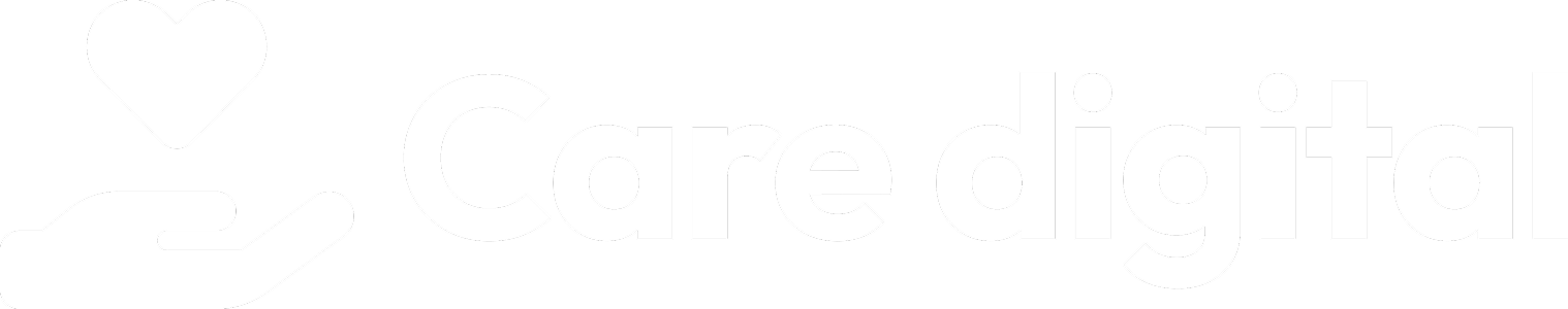 Care Digital logo - white