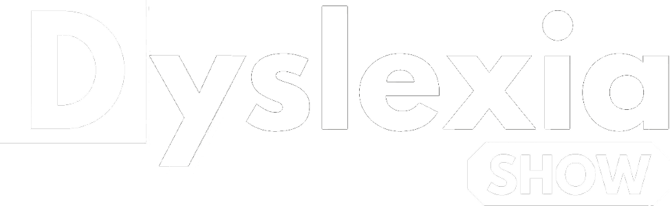 Dyslexia Show logo - white