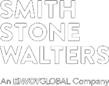 Smith Stone Walters logo - white