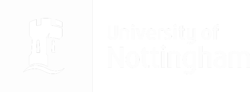 University of Nottingham logo - white